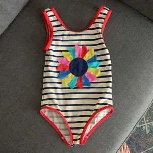 Mini Boden girls swimsuit sized 4-5Y